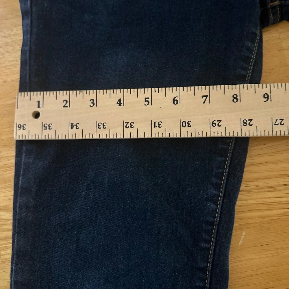 Gap Kids Boys Stretch Straight Jeans Size 14 Dark‎ Wash Indigo Denim Pants